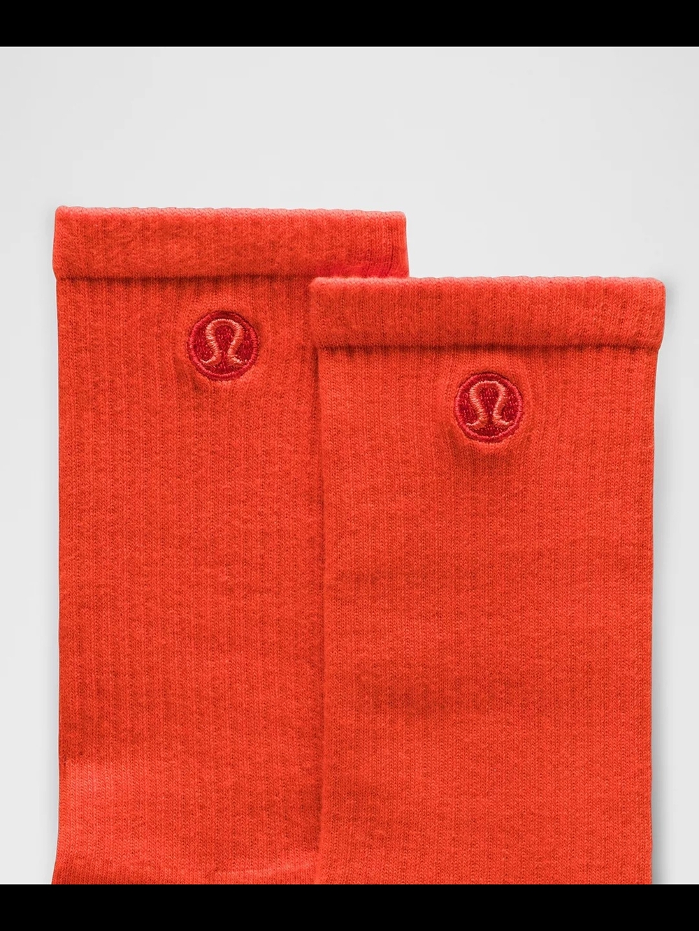 lululemon athletica Unisex Crew Socks - Orange